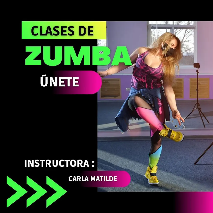 Clases de Zumba Digital en redes sociales