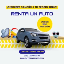 Renta de auto Redes Sociales