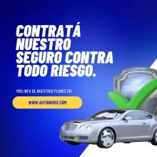 Seguro de riesgo auto promocion digital