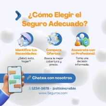 Seguros Promocion digital en redes sociales